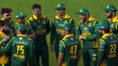Photo of PAK vs WI: पाकिस्तान की घातक गेंदबाजी के आगे ढेर हुए वेस्टइंडीज चैंपियंस, नहीं चला क्रिस गेल का बल्ला