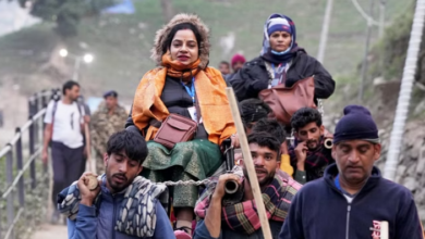 Photo of अमरनाथ यात्रा : सात दिनों में हिम शिवलिंग के दर्शन करने वालों की संख्या सवा लाख पार