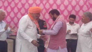 Photo of हरियाणा में इनेलो को बड़ा झटका, पूर्व विधायक श्याम सिंह राणा BJP में शामिल…