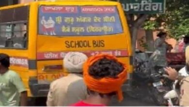 Photo of पंजाब में बच्चों से भरी स्कूल बस के साथ बड़ा हादसा