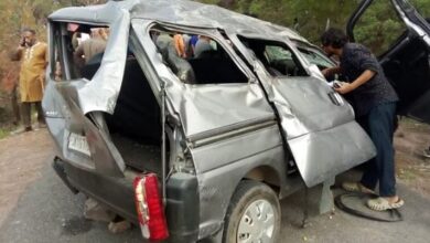 Photo of जम्मू कश्मीर: राजोरी के नौशेरा में सड़क हादसा, तीन की मौत, छह यात्री घायल