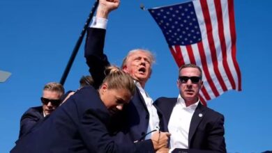 Photo of डोनाल्ड ट्रंप पर जानलेवा हमला, रैली में चली ताबड़तोड़ गोलियां