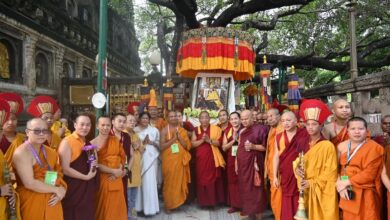 Photo of बोधगया में बौद्ध धर्मगुरु दलाई लामा का मनाया गया 89वां जन्मदिवस