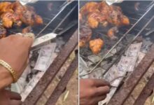 Photo of अचानक खाने का मन हुआ तंदूरी चिकन, शख्स ने नोट के बंडल जला गर्म की भट्टी
