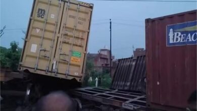 Photo of यूपी में फिर रेल हादसा: अमरोहा में मालगाड़ी पलटी