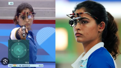 Photo of पेरिस ओलंप‍िक: आज फिर मैदान में उतरेंगी मनु भाकर