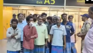 Photo of श्रीलंका में कैद 21 भारतीय मछुआरों की घर वापसी