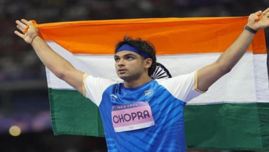 Photo of जैवलिन थ्रो में नीरज चोपड़ा ने जीता सिल्वर