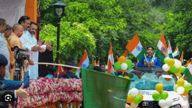 Photo of सीएम योगी ने तिरंगा यात्रा को दिखाई हरी झंडी