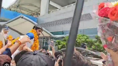 Photo of पहलवान अमन सेहरावत का भारत पहुंचने पर हुआ भव्य स्वागत