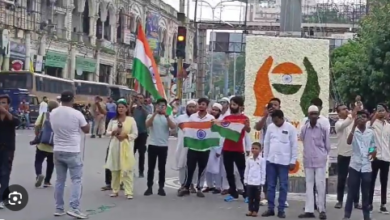 Photo of लखनऊ: 52 सेकंड के लिए थम गया राजधानी लखनऊ, एक साथ सभी ने मिलकर गाया राष्ट्रगान