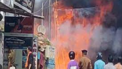 Photo of पटना के रेलवे हॉस्पिटल में लगी भीषण आग
