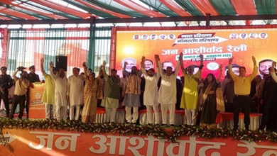 Photo of अंबाला में जन आशीर्वाद रैली में पहुंचे मुख्यमंत्री सैनी