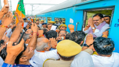 Photo of जयपुर: ट्रेन से जोधपुर रवाना हुए मुख्यमंत्री भजनलाल