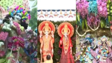 Photo of देशभर में जन्माष्टमी की धूम, कृष्ण मंदिरों में उमड़ी श्रद्धालुओं की भीड़