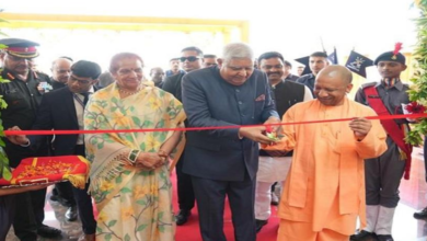 Photo of यूपी: उपराष्ट्रपति ने पूर्वांचल के पहले सैनिक स्कूल का किया उद्घाटन