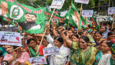 Photo of बिहार में बढ़ते अपराध और बिगड़ती कानून व्यवस्था को लेकर RJD ने निकाला राजभवन मार्च