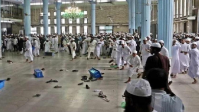 Photo of बांग्लादेशः बैतुल मुकर्रम राष्ट्रीय मस्जिद में झड़प में 50 से अधिक लोग घायल