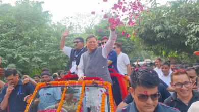Photo of रुद्रपुर पहुंचे सीएम धामी: मुख्यमंत्री ने 5वें राज्य ओलंपिक खेल का किया उद्घाटन