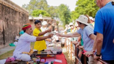 Photo of  विश्व प्रसिद्ध चांद बावड़ी में हुआ आभानेरी उत्सव, सांस्कृतिक संध्या के दौरान झूमे विदेशी पर्यटक