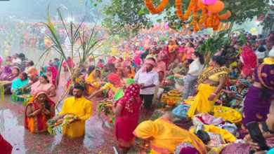 Photo of यूपी: उदीयमान सूर्य को अर्घ्य देकर हुआ छठ महापर्व का समापन