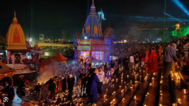 Photo of हरिद्वार में धूमधाम से मनाई गई देव दीपावली