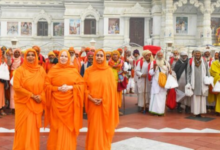 Photo of 14,000 महात्माओं और निराश्रित विधवा माताओं को प्रेम मंदिर और कीर्ति मंदिर में दी गयी सहायता सामग्री