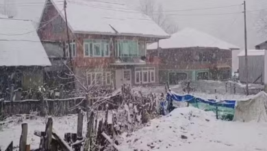 Photo of जम्मू: घाटी में ताजे हिमपात के साथ बढ़ा सर्दी का कहर, ऊंची पहाड़ियों में हुई बर्फबारी