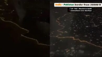 Photo of आसमान से कैसा दिखता है भारत-पाकिस्तान बॉर्डर? 35000 फीट से दिखा ऐसा नजारा