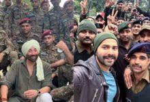 Photo of Border 2 के लिए देश के जवानों से खास ट्रेनिंग ले रहे Varun Dhawan