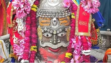 Photo of भस्म आरती में पंचामृत पूजन के बाद बाबा महाकाल ने रमाई भस्म