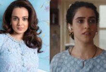 Photo of Kangana Ranaut के निशाने पर आई Sanya Malhotra की लेटेस्ट रिलीज मिसेज