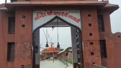 Photo of रियासतकालीन दाढ़देवी मंदिर में चोरी, सोने-चांदी के आभूषण और तलवार ले उड़े नकाबपोश चोर