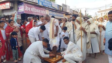 Photo of आचार्य पीयूषसागरजी की दीक्षा जयंती पर भक्तिमय आयोजन, संतों की पावन उपस्थिति में गुणानुवाद सभा संपन्न!