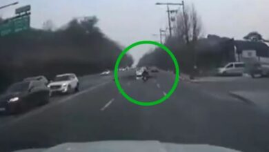 Photo of दक्षिण कोरिया: 65 फीट चौड़े सिंकहोल में गिरे बाइक चालक की हुई मौत