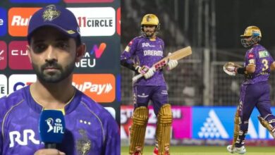 Photo of गुजरात से मिली हार के बाद तिलमिलाए कप्तान Ajinkya Rahane, केकेआर के फ्लॉप प्रदर्शन का इन पर फोड़ा ठिकरा