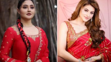 Photo of Urvashi Rautela के मंदिर वाले बयान पर खौला Rashami Desai का खून