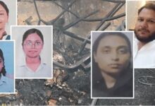 Photo of कानपुर अग्निकांड: भूतल पर आग और छत के जीने पर था ताला, 100% तक जल गए थे दंपती और तीनों बेटियां…