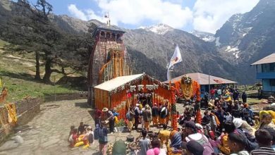 Photo of रुद्रप्रयाग: भक्तों के लिए खुले द्वितीय केदार मद्महेश्वर के कपाट