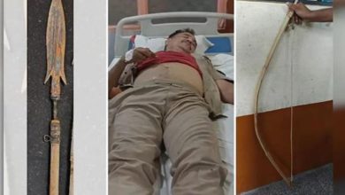 Photo of लखनऊ में CBI अफसर पर धनुष-बाण से जानलेवा हमला, सीने में धंसा तीर…