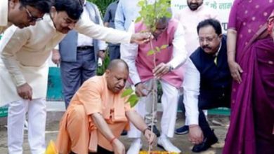 Photo of विश्व पर्यावरण दिवस पर सीएम योगी ने किया पौधरोपण