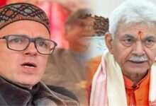 Photo of विमान दुर्घटना : सीएम उमर अब्दुल्ला व LG मनोज सिन्हा ने जताया दुख
