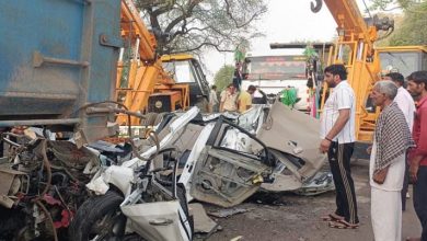 Photo of महेंद्रगढ़ में हादसा: कार और ट्राली की टक्कर में चार लोगों की मौत