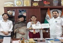 Photo of हरियाणा के कैथल की बेटी ने 8 फुट 7 इंच लंबे बालों से बनाया विश्व रिकॉर्ड