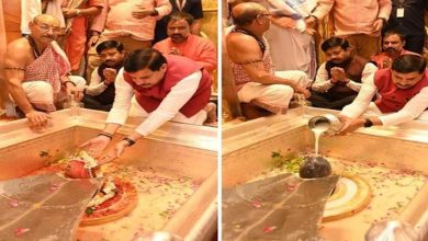 Photo of सीएम मोहन ने वाराणसी में बाबा काशी विश्वनाथ के किए दर्शन