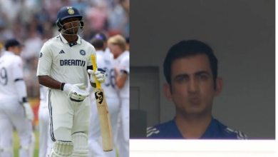 Photo of डक पर आउट हुए Sai Sudarshan तो Gautam Gambhir का बन गया मुंह