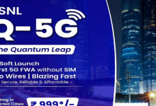 Photo of  बीएसएनएल ने लॉन्च किया पहला 5G प्लान, जानें कीमत और फायदे