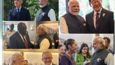 Photo of G7 समिट में दुनियाभर के दिग्गज नेताओं से मिले पीएम मोदी