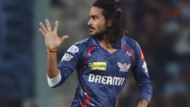 Photo of IPL के बाद भी जारी है दिग्वेश राठी का जादू, 5 गेंदों पर पांच विकेट लेकर मचाया तहलका
