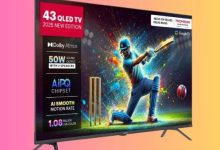 Photo of 21,499 रुपये में लॉन्च हुआ 43-इंच 4K QLED TV, गूगल असिस्टेंट से है लैस